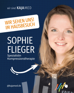 Sophie Flieger, Spezialistin für Lipödem und Kompressionsversorgung