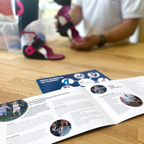 Ausbildung-Orthopädietechnik-Mechaniker Deine Ausbildung zum/zur Orthopädietechnik-Mechaniker/in bei Kajamed.op