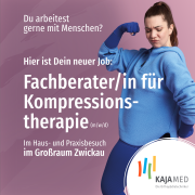 Dein neuer Job: Fachberater/in für Kompressionstherapie im Großraum Zwickau